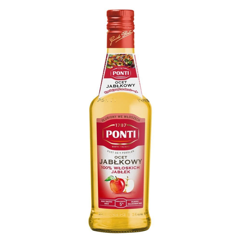 PONTI Ocet jablkowy. 25,58 zl/l