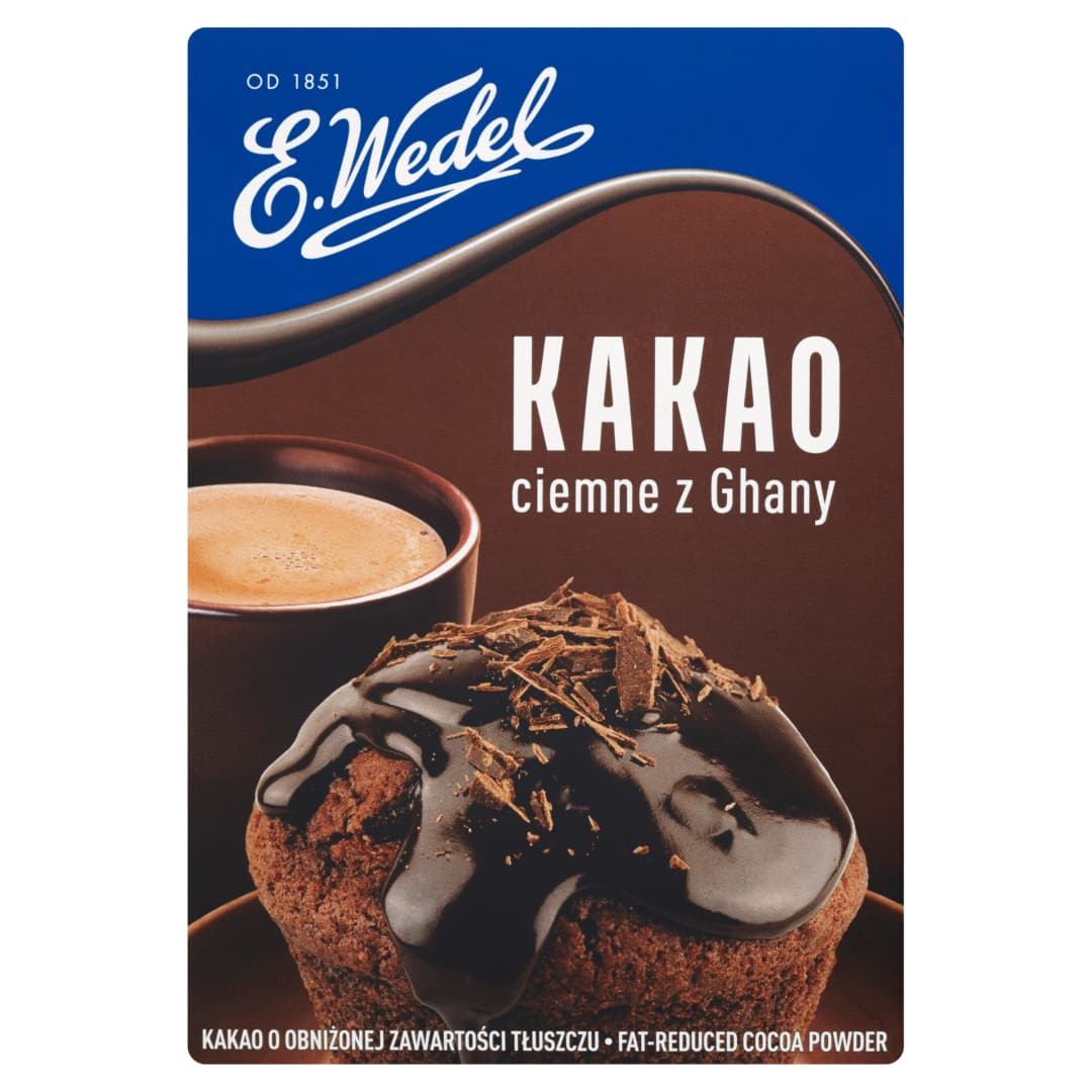 E. WEDEL Kakao Ciemne z Ghany. 87,38 zl/kg