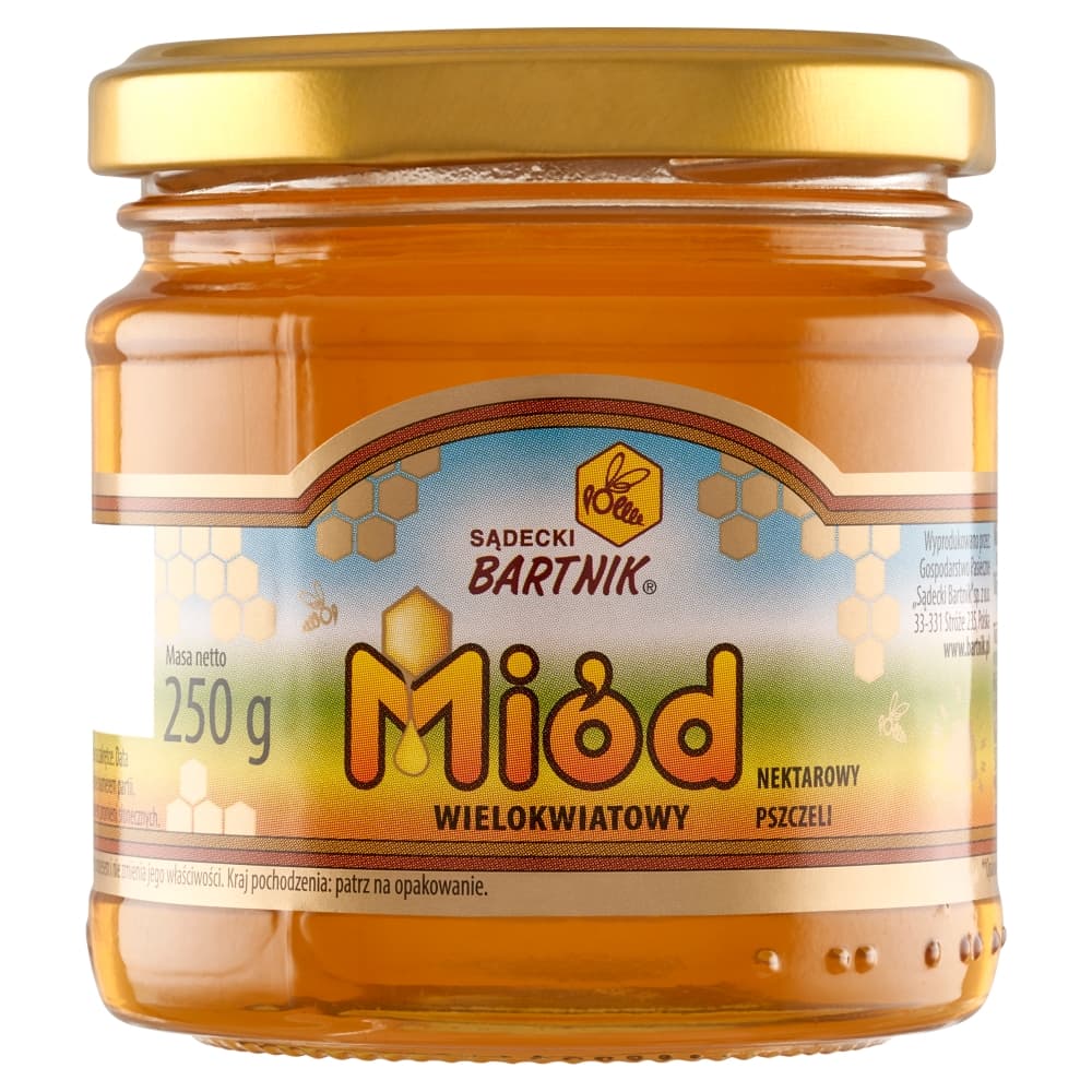 BARTNIK SADECKI Miod wielokwiatowy. 42,36 zl/kg