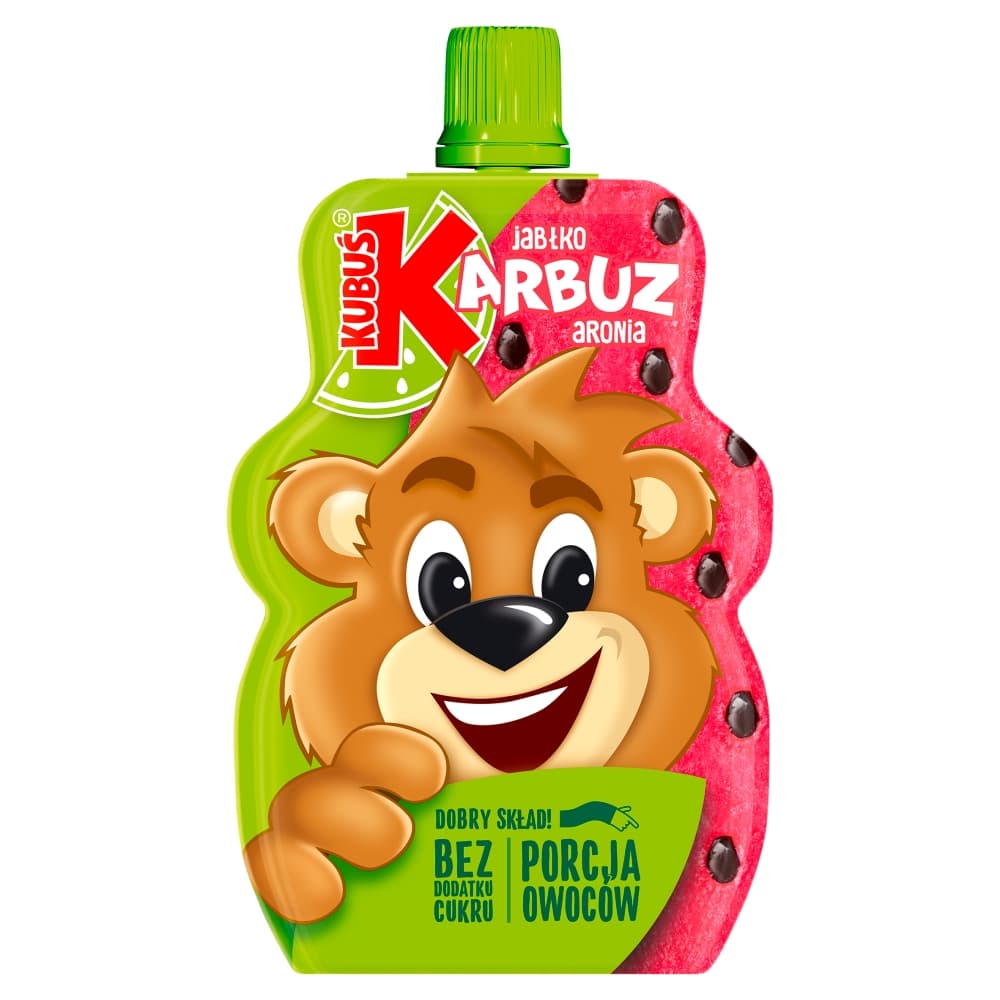 KUBUS Mus jablko arbuz aronia. 23,90 zl/kg