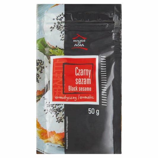HOUSE OF ASIA Czarny sezam. 125,00 zl/kg