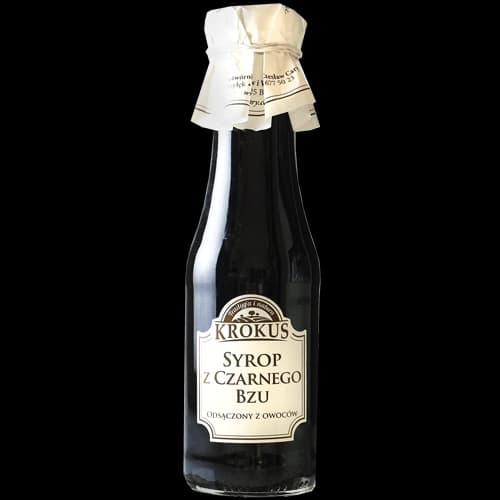 KROKUS Syrop z czarnego bzu. 58,30 zl/l