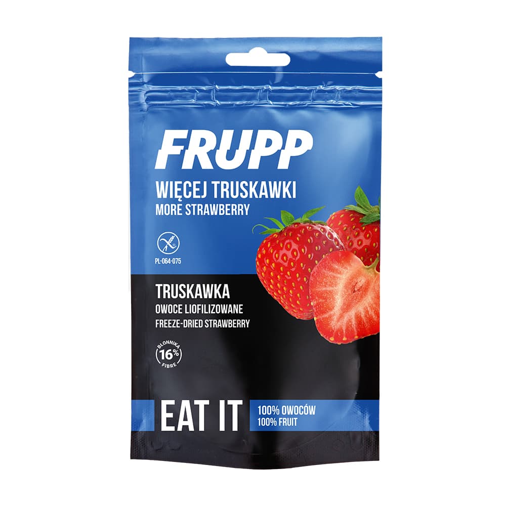 FRUPP Truskawka owoce liofilizowane. 537,69 zl/kg
