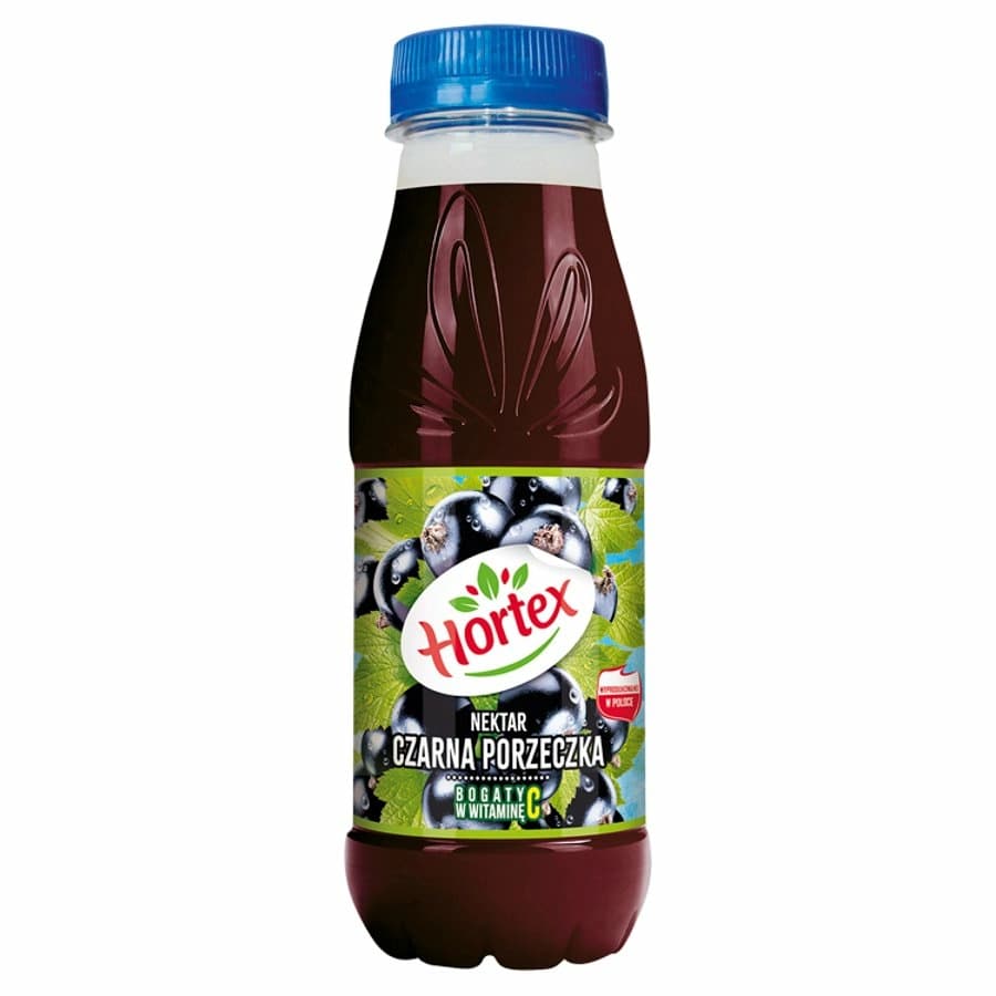 HORTEX Nektar czarna porzeczka. 12,30 zl/l
