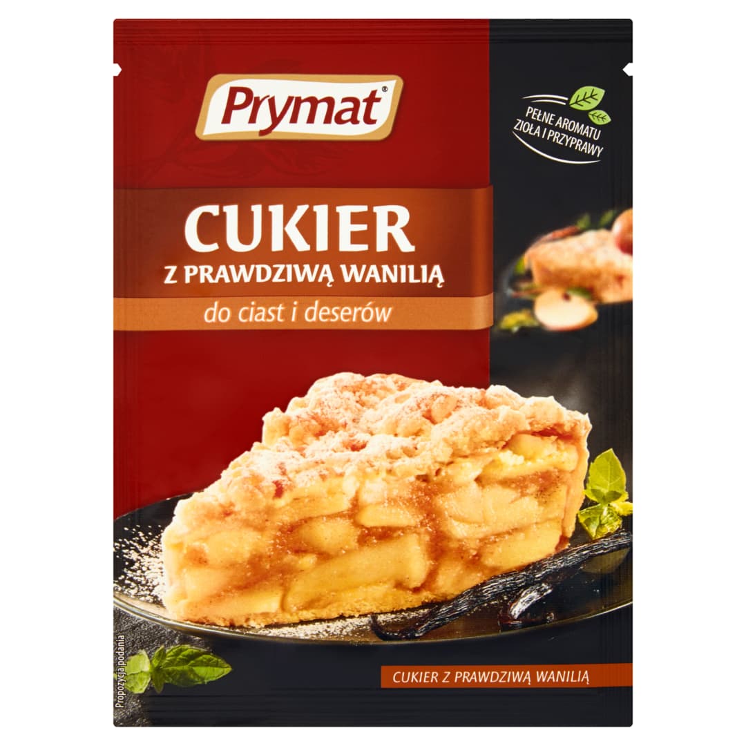 PRYMAT Cukier z prawdziwa wanilia. 399,00 zl/kg