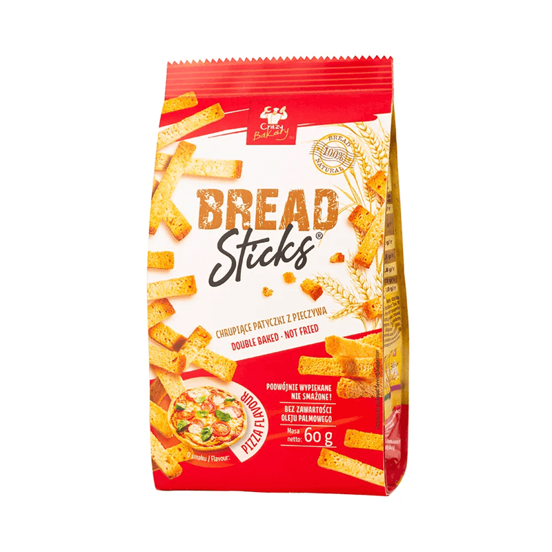 BREAD STIX Przekaska z pieczywa o smaku pizzy. 41,50 zl/kg