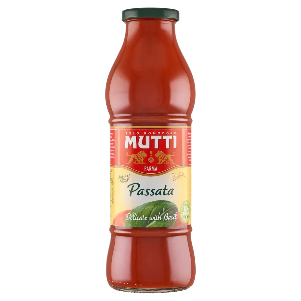 MUTTI Sos pomidorowy z przyprawami. 14,27 zl/kg