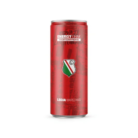 LEGIA WARSZAWA Gazowany napoj energetyzujacy z kofeina. 9,56 zl/l