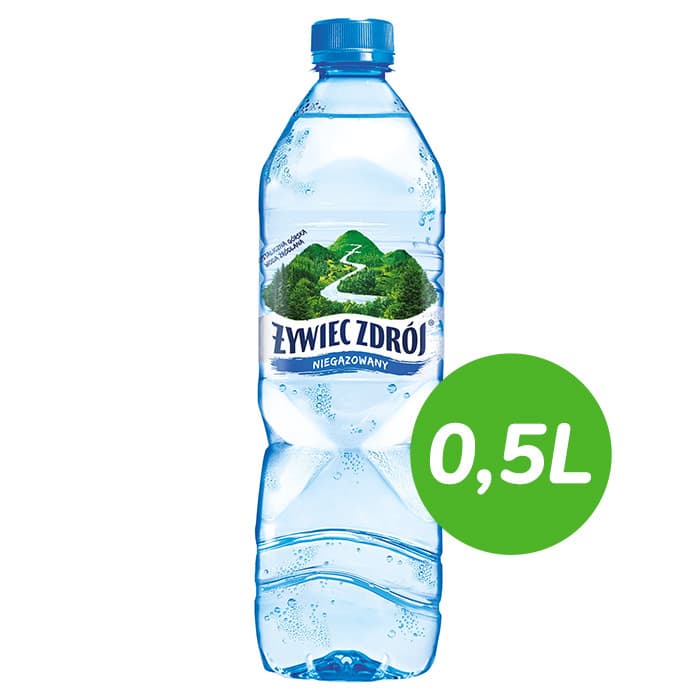 ZYWIEC ZDROJ Woda zrodlana niegazowana. 4,98 zl/l