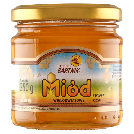 BARTNIK SADECKI Miod wielokwiatowy. 42,36 zl/kg