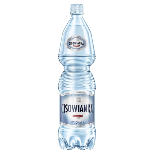 CISOWIANKA Woda mineralna gazowana. 1,53 zl/l