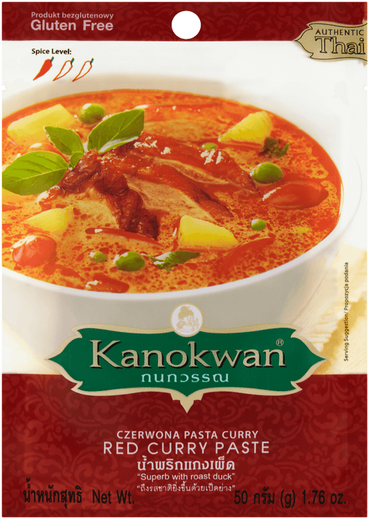 KANOKWAN Pasta curry czerowona. 119,80 zl/kg